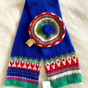 Multicolour winter set for little princess
